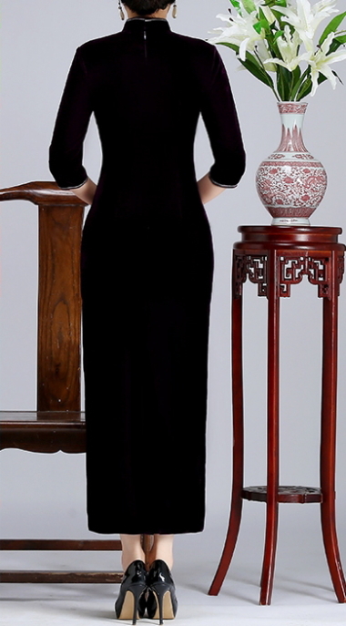 七分袖チャイナドレス